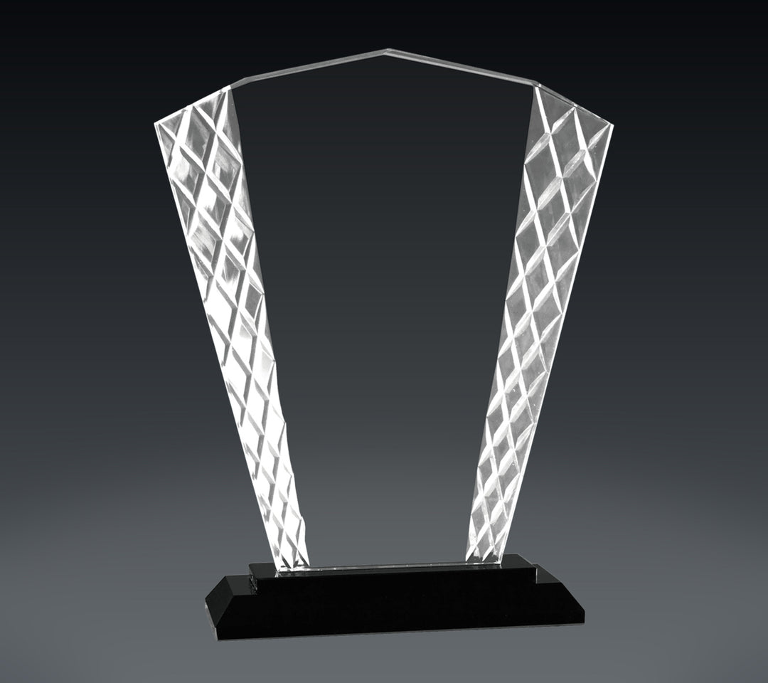 Fan Accent Glass