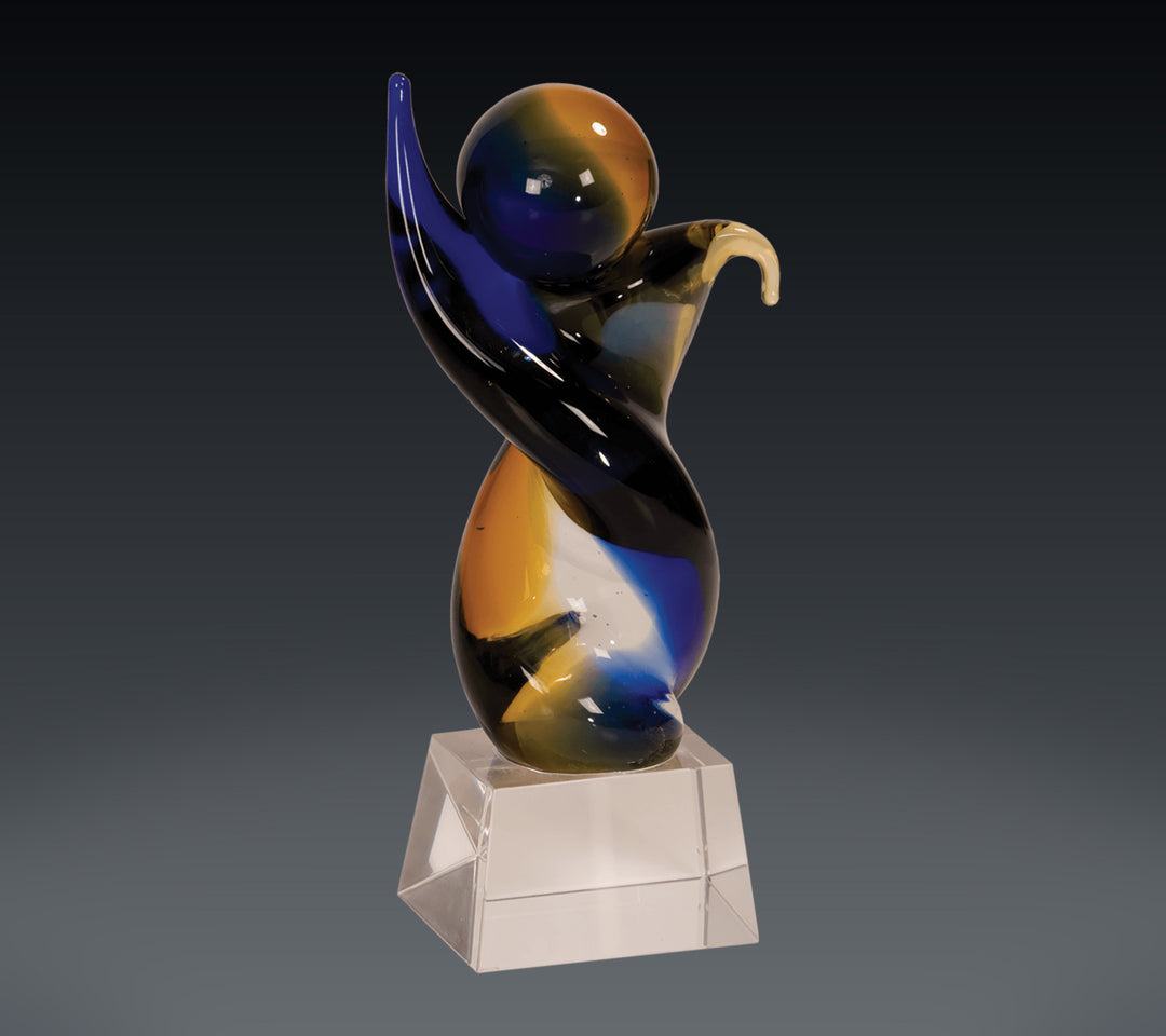 Twisted Body Art Glass