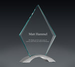 Load image into Gallery viewer, Diamond Cosmic Glass with Silver Base