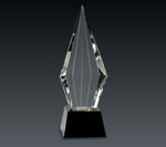 Load image into Gallery viewer, Obelisk Facet Crystal on Pedestal Base