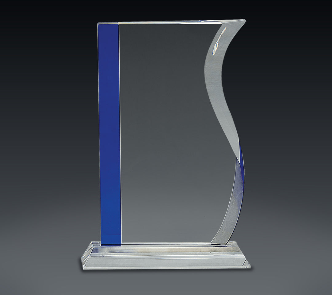 Blue Edge Crystal Wave