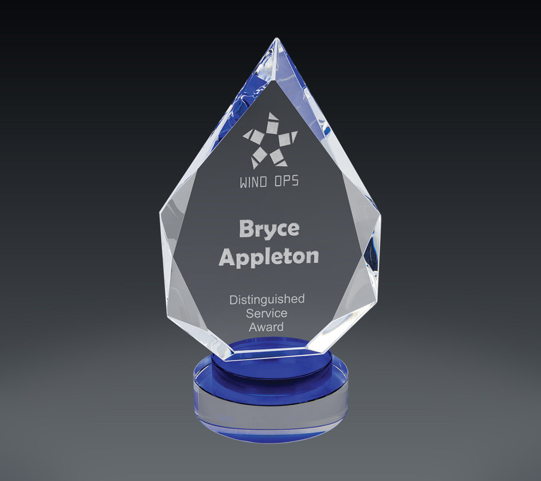 Diamond Crystal on Round Base