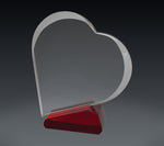 Load image into Gallery viewer, Crystal Slant Heart