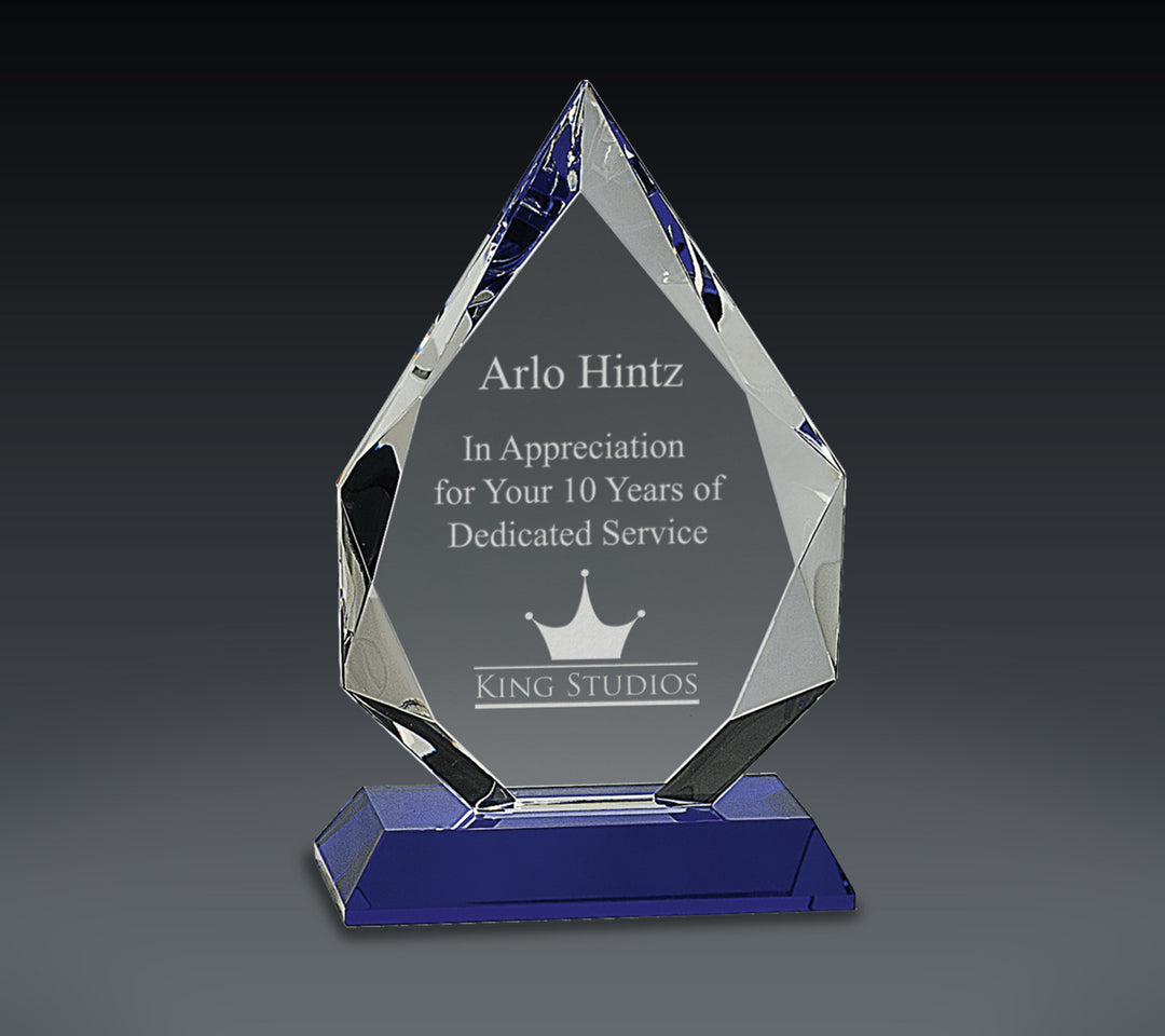 Diamond Crystal on Pedestal Base
