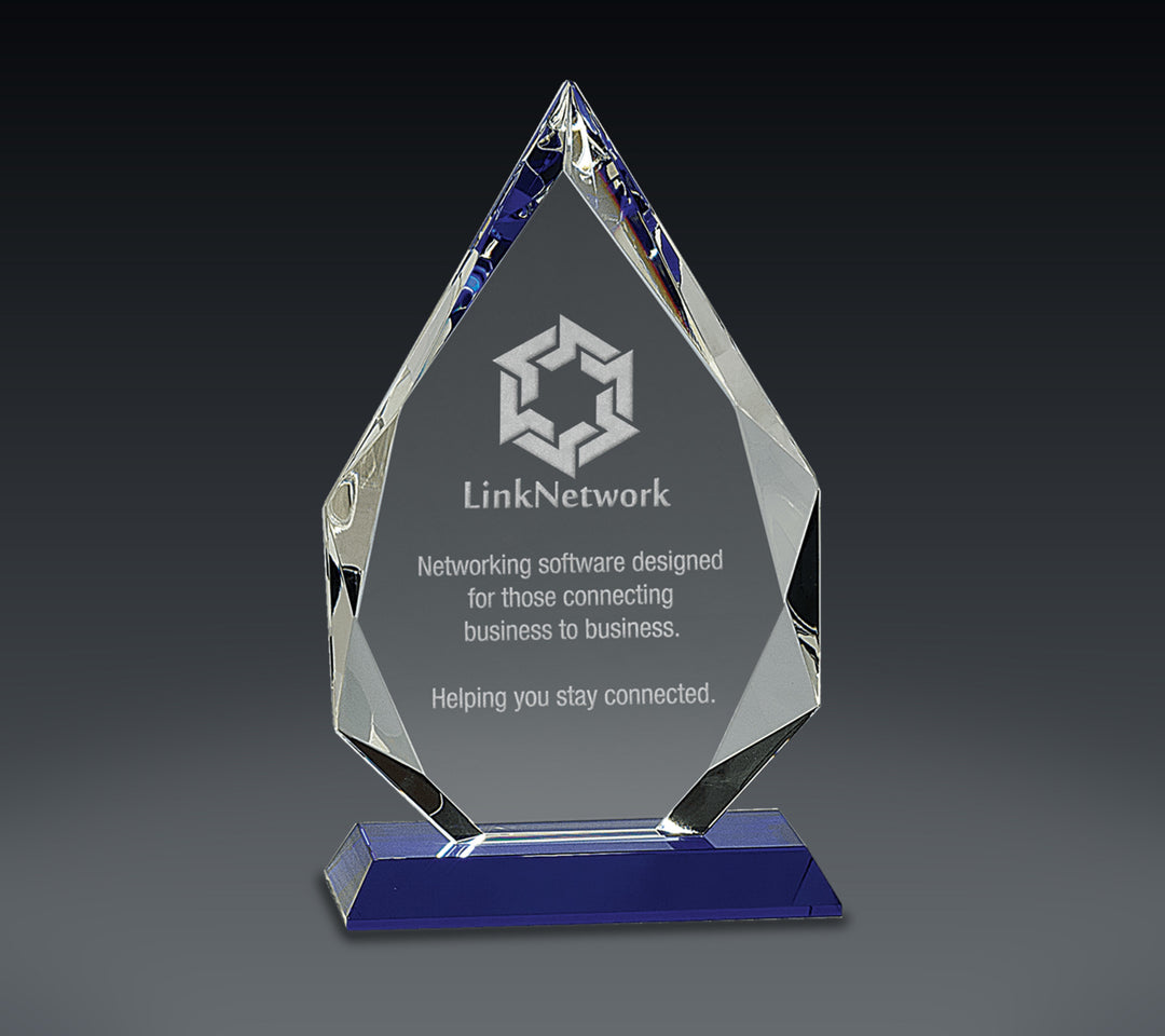 Diamond Crystal on Pedestal Base