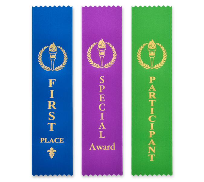 Classic Award Ribbons - Flat