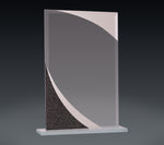 Load image into Gallery viewer, Rectangle Designer Glass Award
