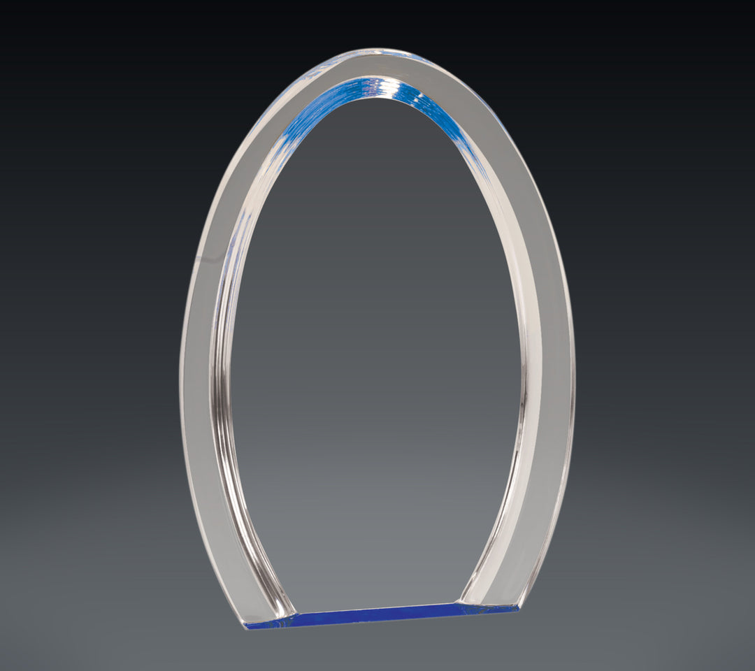 Oval Halo Acrylic