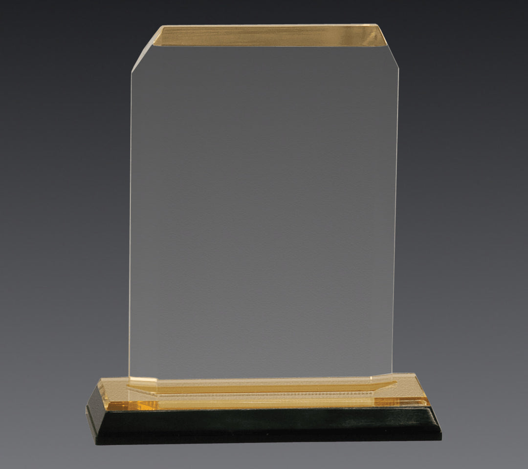 Clipped Corner Impress Acrylic