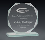Load image into Gallery viewer, Octagon Jade Glass Award