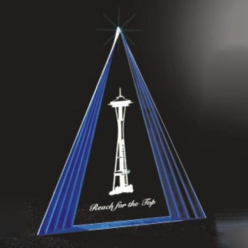 Side Step Pyramid Acrylic Award